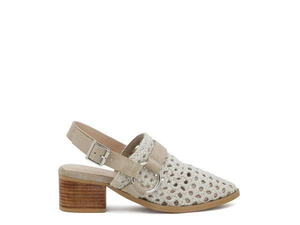 SANDALE À TALONS BLOCS ROSALIE BLUSH