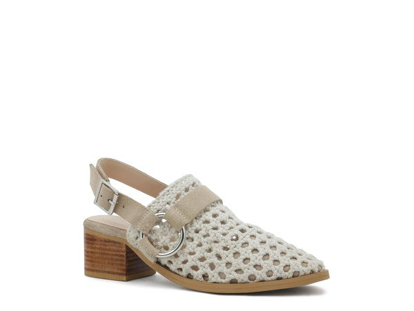 SANDALE À TALONS BLOCS ROSALIE BLUSH