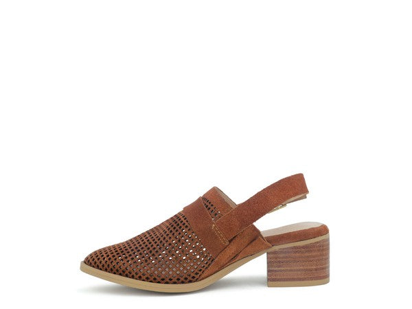 SANDALE À TALONS BLOCS ROSALIE BLUSH
