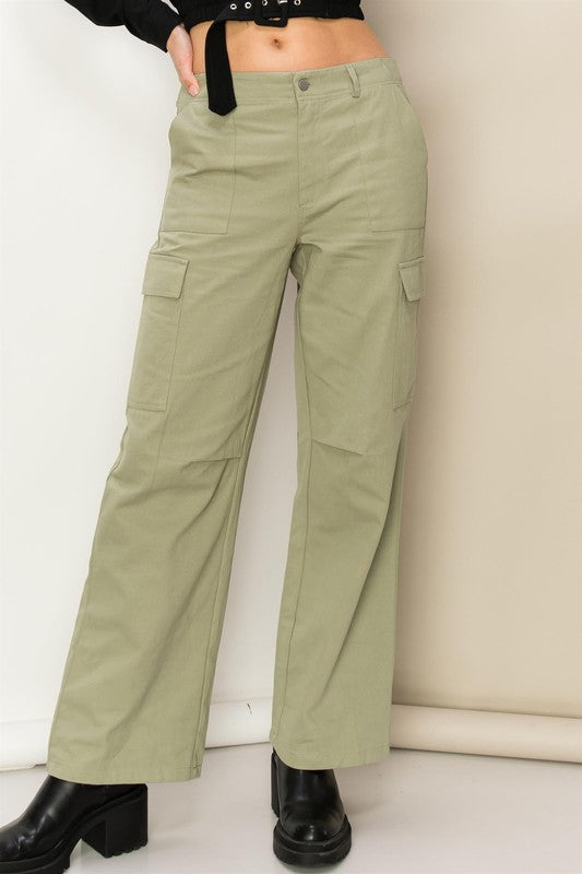 Pantalon cargo taille haute Weekend Chiller