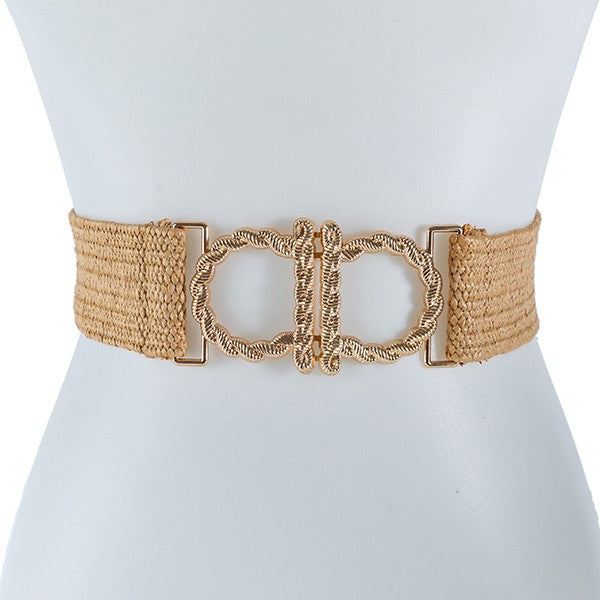 CEINTURE PAILLE FASHION TAILLE UNIQUE