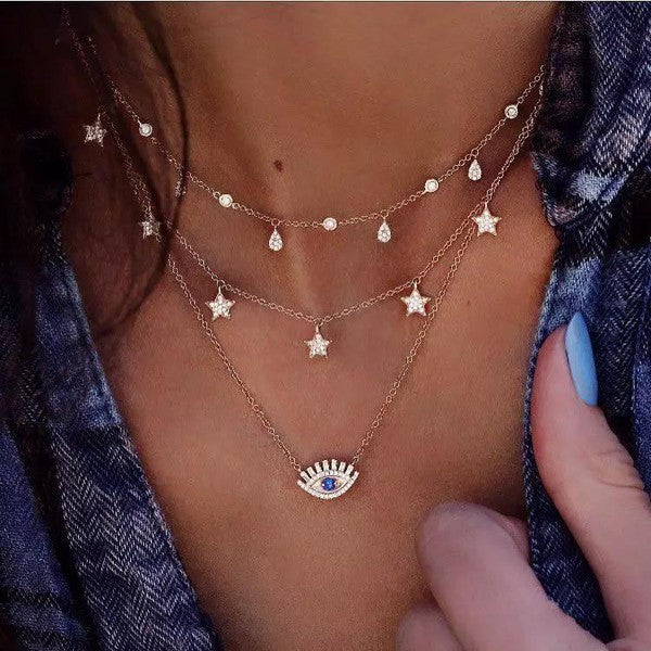 Collier d’admiration en couches