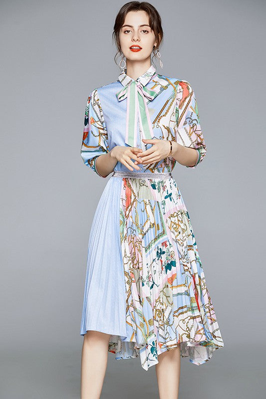 MULTI PRINT DRESS