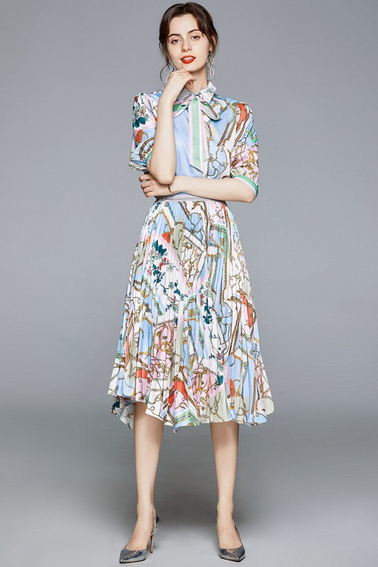 MULTI PRINT DRESS