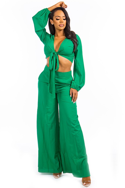 TWO PIECE PANT SET