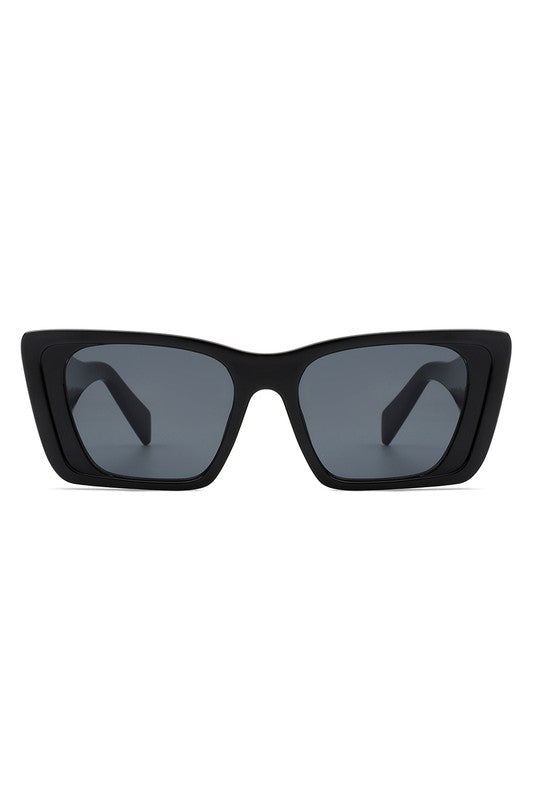 Gafas de sol cuadradas retro de gran tamaño con forma de ojo de gato