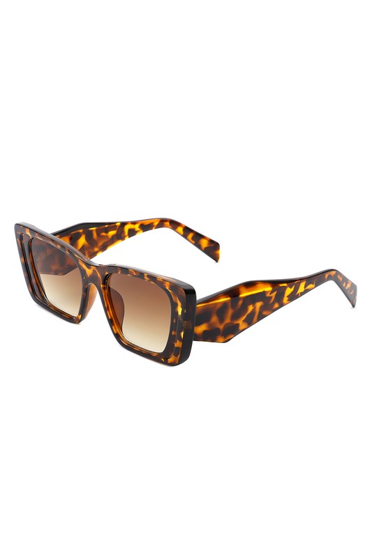 Gafas de sol cuadradas retro de gran tamaño con forma de ojo de gato