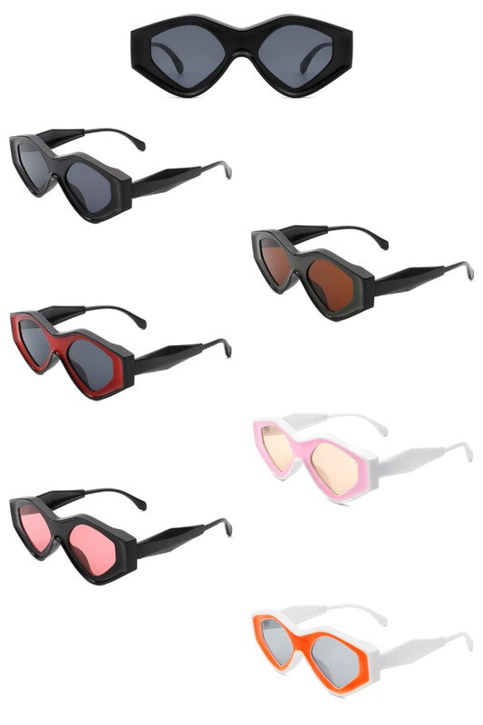 Geometric Triangle Futuristic Fashion Sunglasses