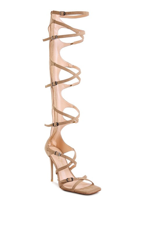 Gossip Strappy Stiletto Heels