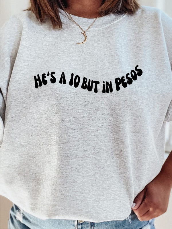 Il est un 10 mais en pesos Sweat-shirt douillet