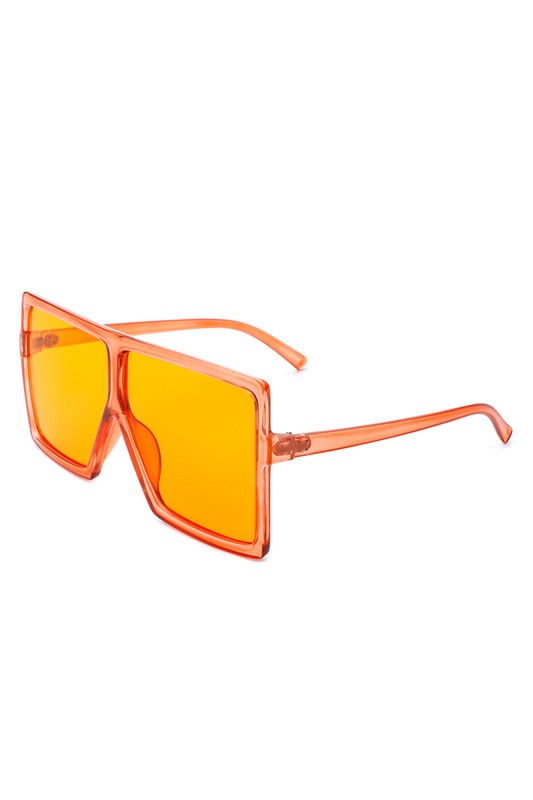 Oversize Square Tinted Women Fashion Sunglasses