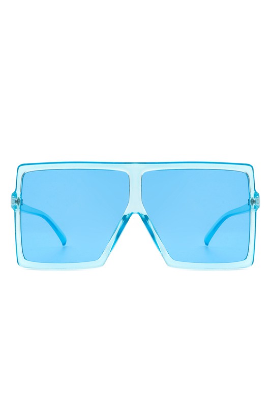 Oversize Square Tinted Women Fashion Sunglasses