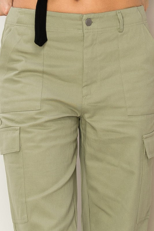 Pantalones cargo de cintura alta Chiller de fin de semana