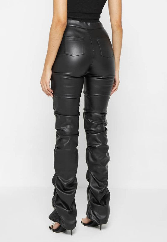 PU LEATHER PANTS