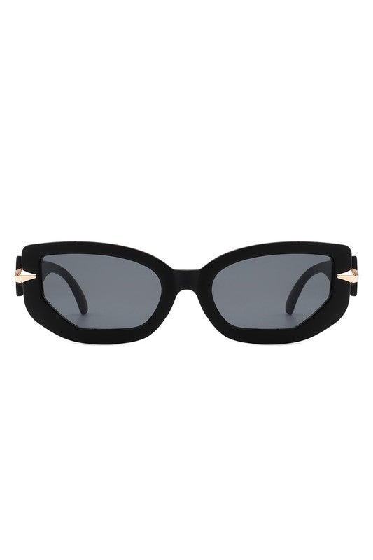 Gafas de sol rectangulares elegantes con forma de ojo de gato