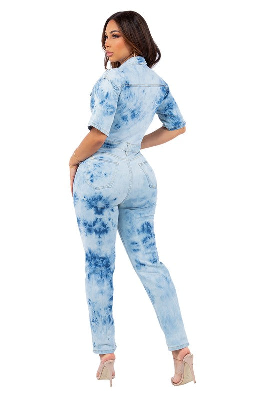 MONO DE DENIM TIE DIE