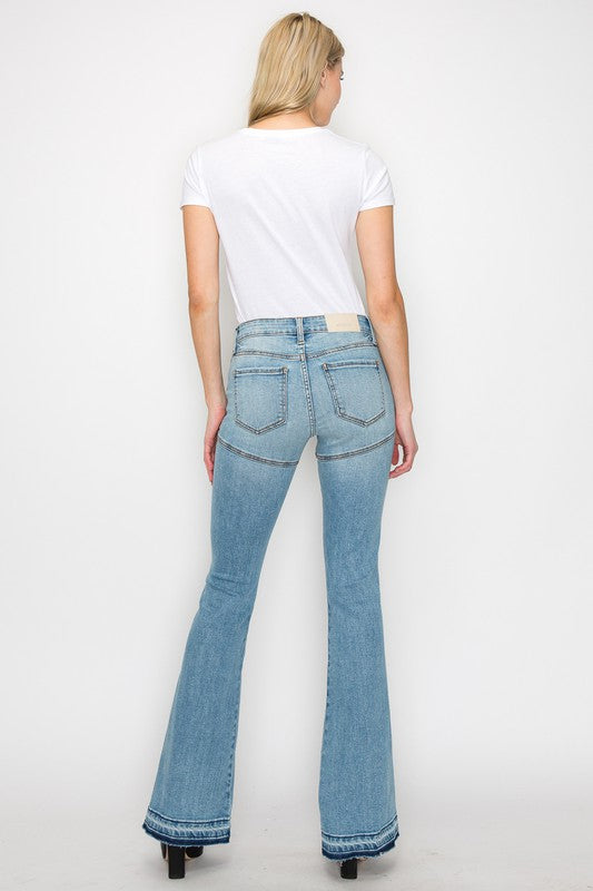 HIGH RISE SKINNY FLARE