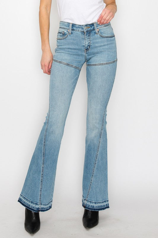 HIGH RISE SKINNY FLARE