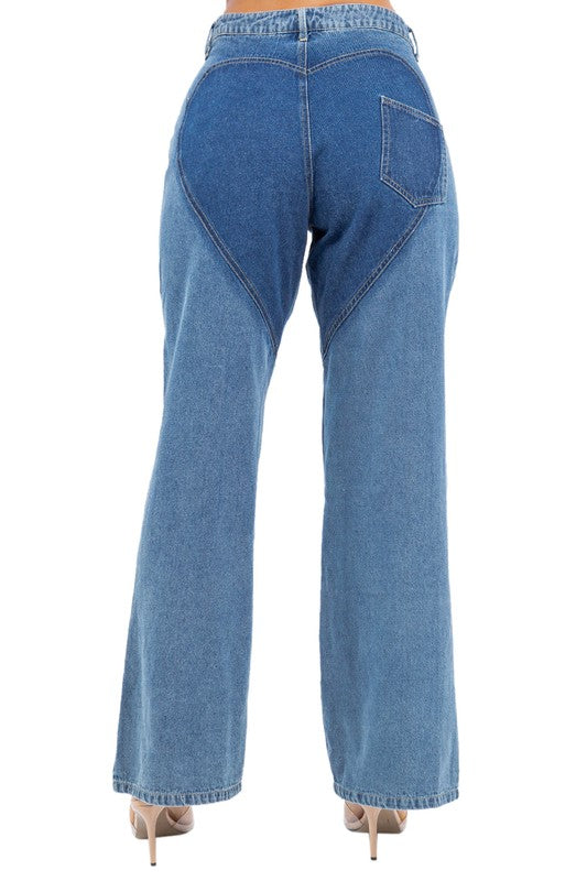 UNIQUE FASHION STYLE DENIM PANTS