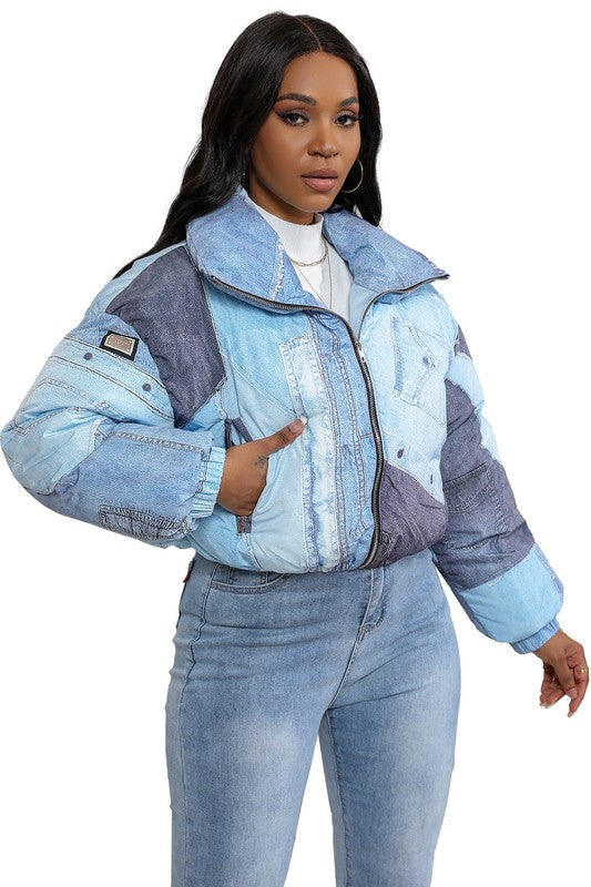 UNIQUE FASHION PUFFER JACKET