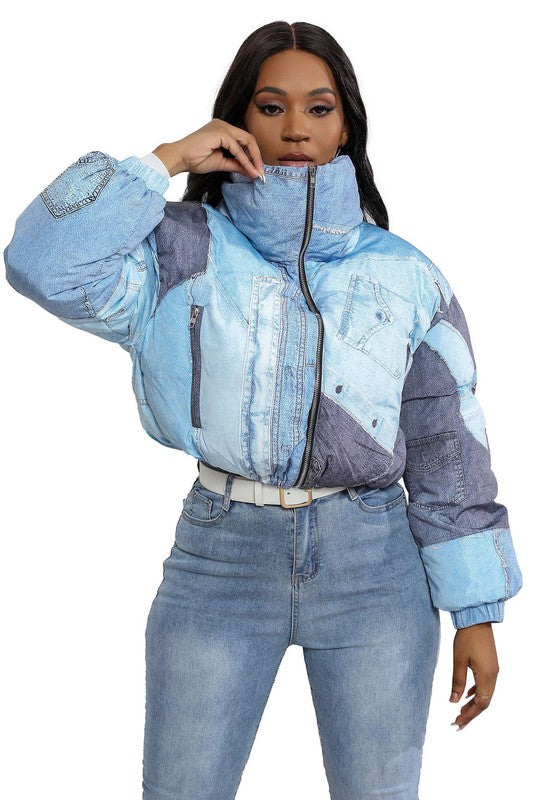 UNIQUE FASHION PUFFER JACKET