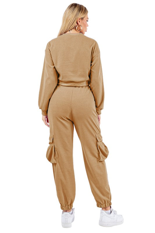 TWO PIECE SWEAT SUIT