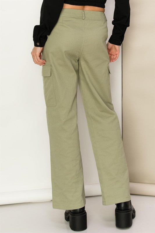 Pantalon cargo taille haute Weekend Chiller