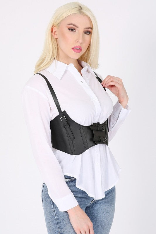 CEINTURE CORSET SOUS LA POITRINE