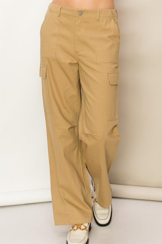 Pantalones cargo de cintura alta Chiller de fin de semana