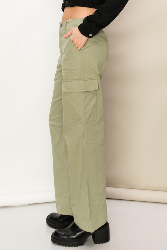 Pantalon cargo taille haute Weekend Chiller