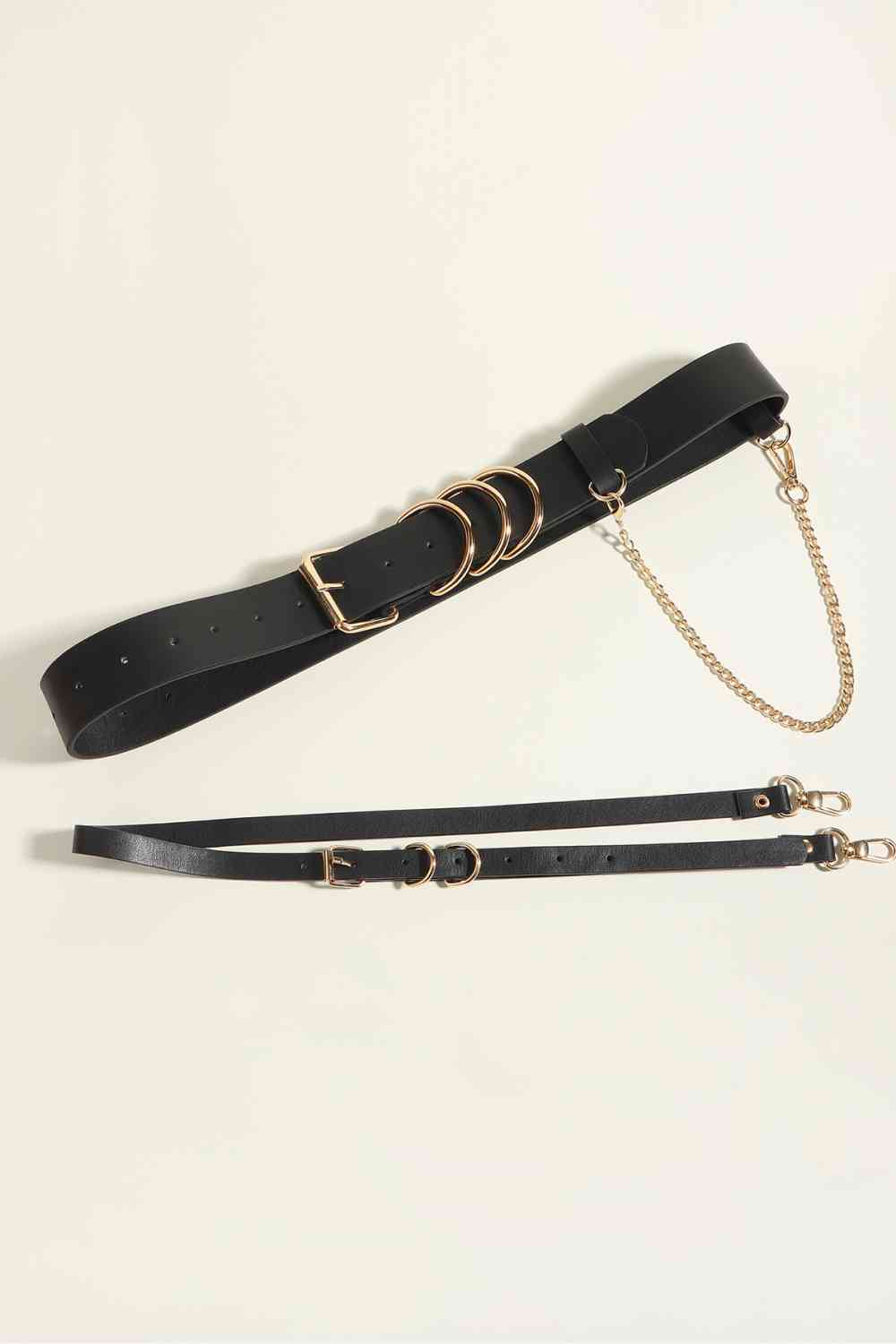 Ceinture Punk en PU