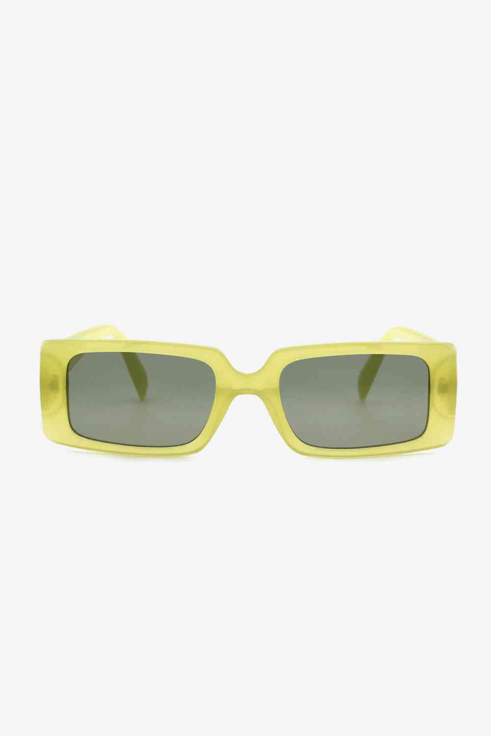 Lunettes de soleil rectangulaires en polycarbonate UV400