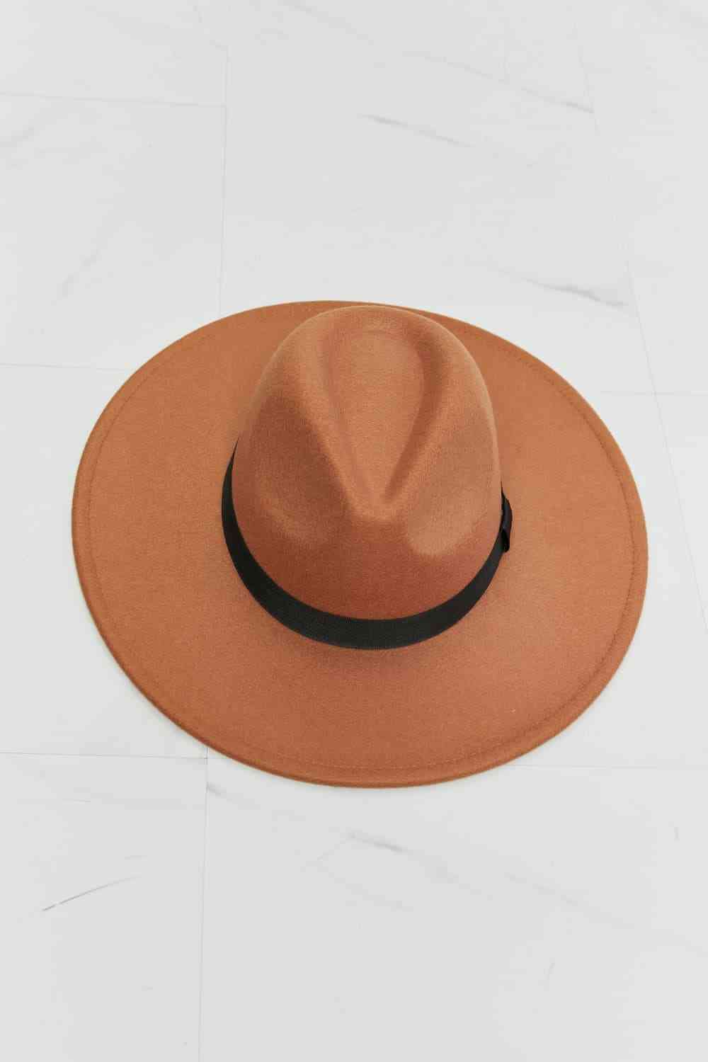 Fama Disfruta De Las Cosas Simples Sombrero Fedora