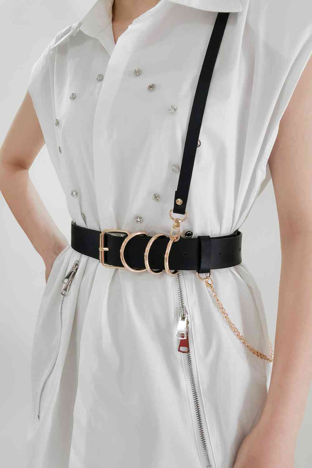 Ceinture Punk en PU