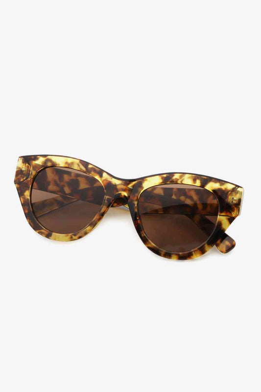 Lunettes de soleil Wayfarer en polycarbonate écaille de tortue