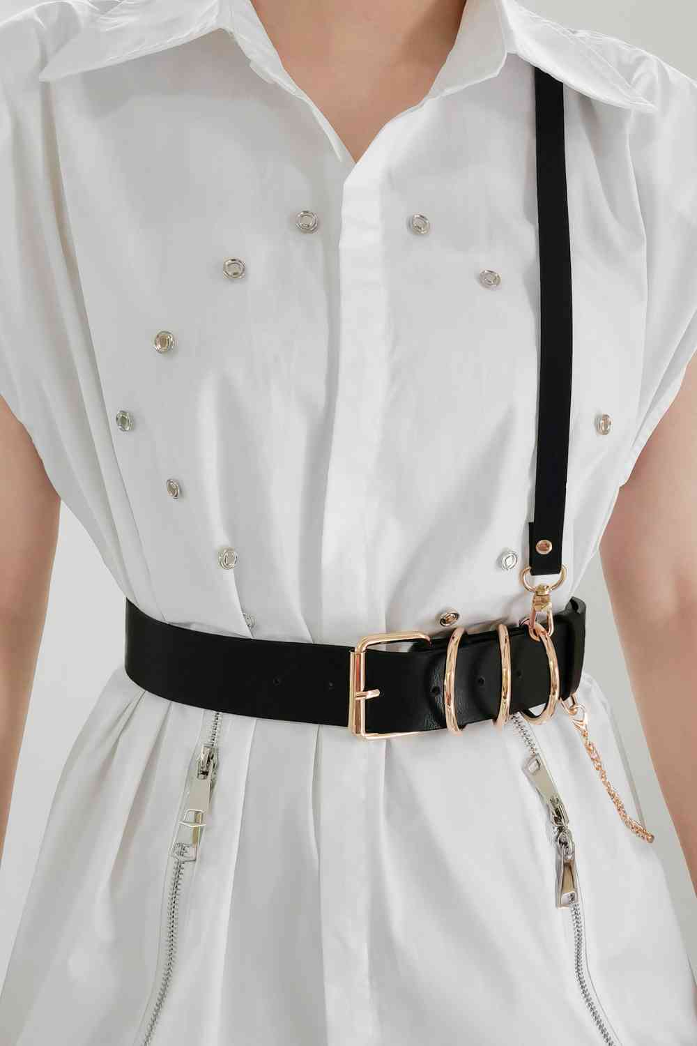 Ceinture Punk en PU