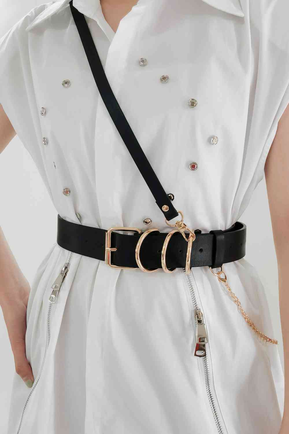 Ceinture Punk en PU