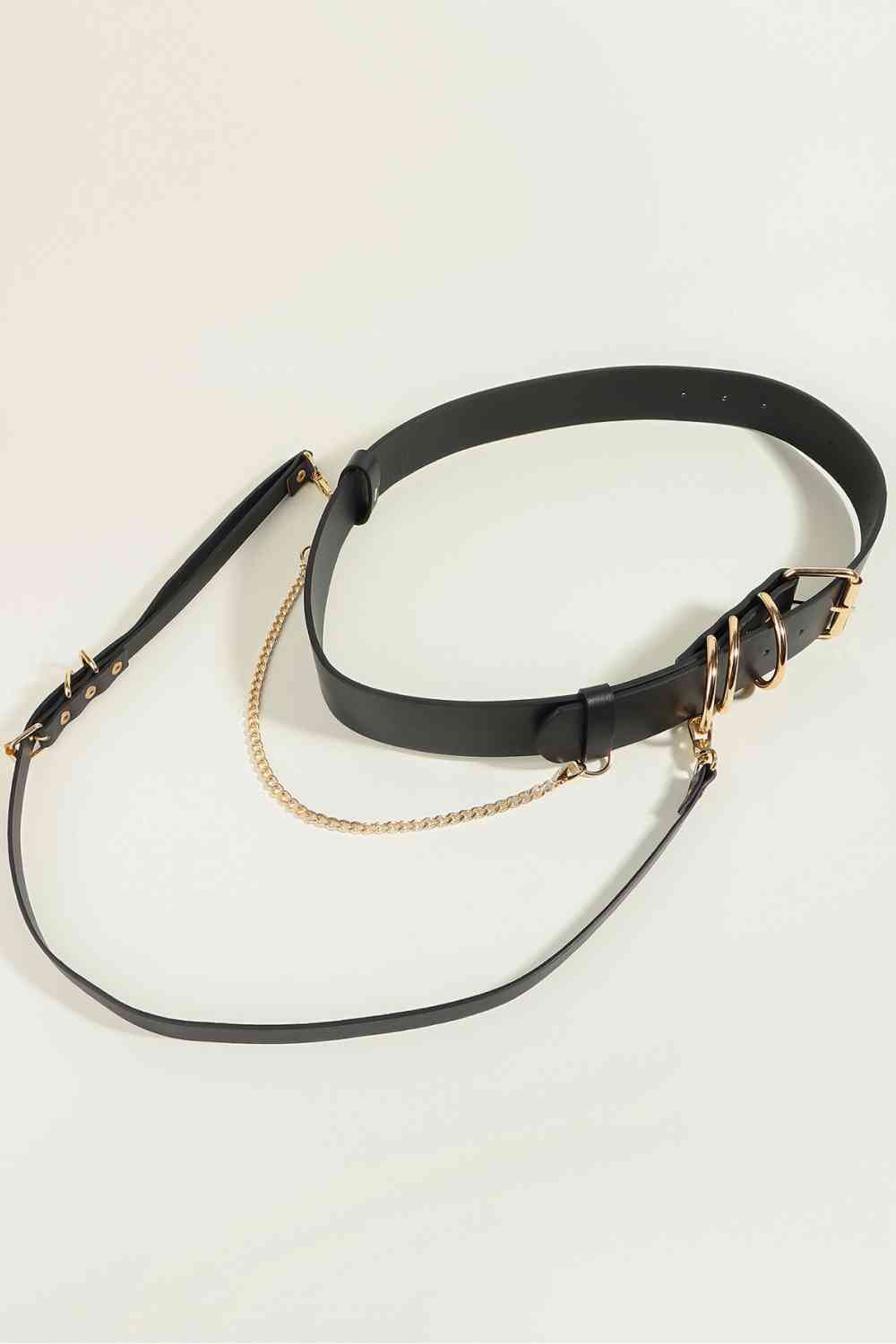 Ceinture Punk en PU