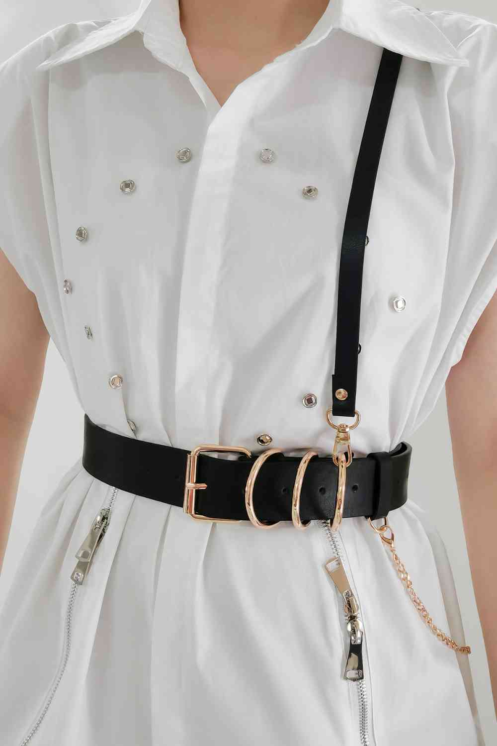 Ceinture Punk en PU