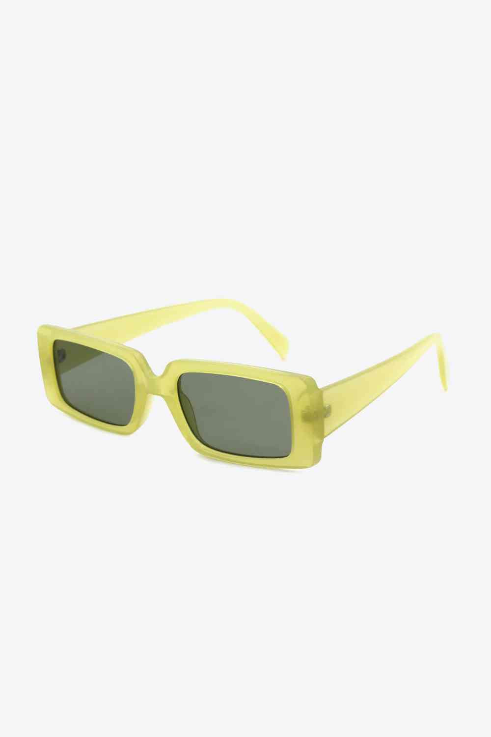 Lunettes de soleil rectangulaires en polycarbonate UV400