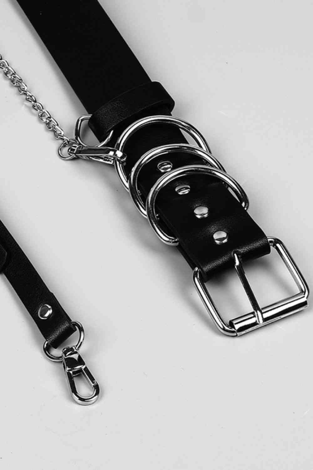 Ceinture Punk en PU